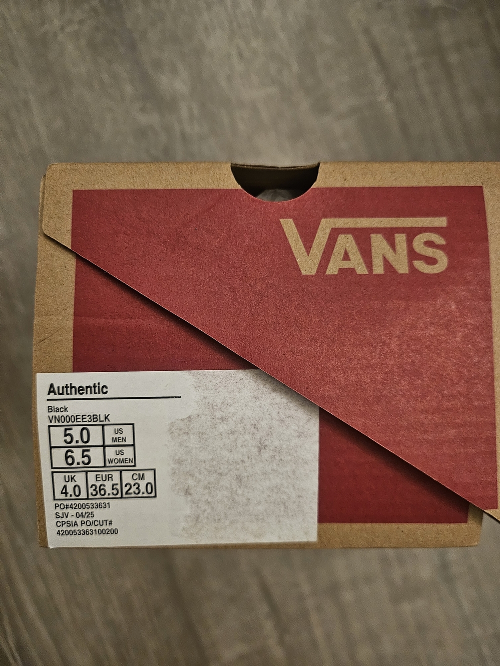 Vans Black Canvas Low-Top Sneakers - Picture 5 of 5
